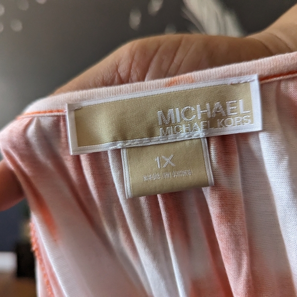 Michael Kors Orange Top - Picture 2 of 8